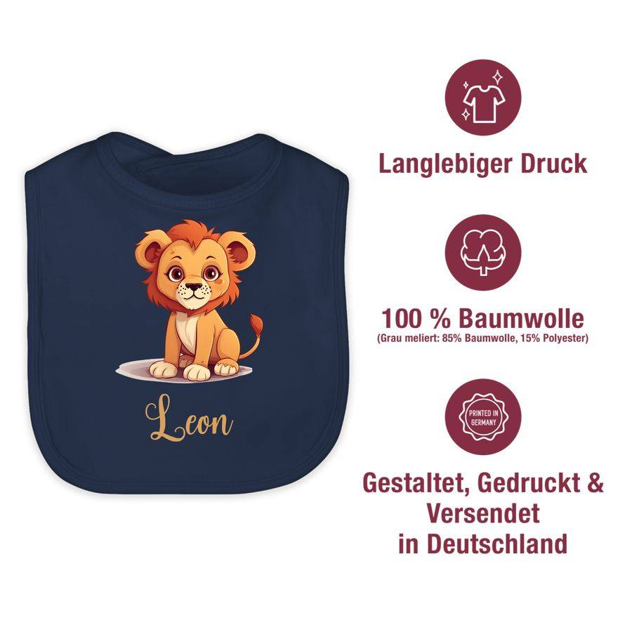Shirtracer Löwe König Der Tiere Leu Mit Namen - Zootiere Tiermotiv: Tshirt Gym Bag Shirtracer