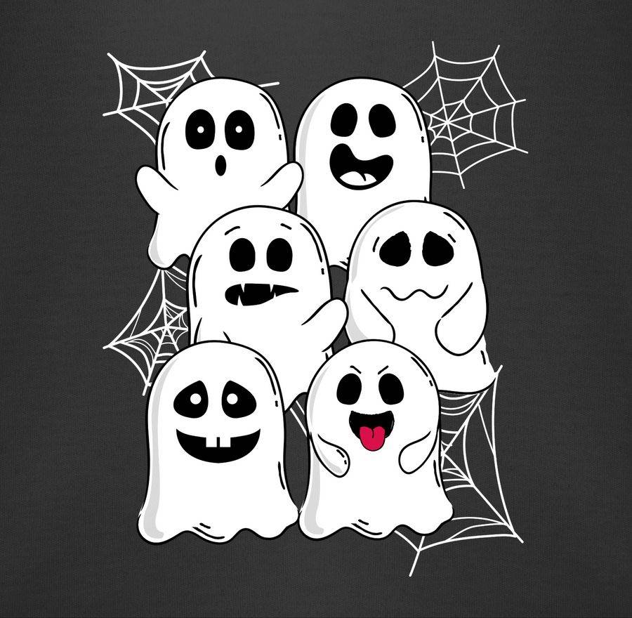 Shirtracer Lustige Geister Gespenster Geist Gespenst Shirts & Mehr Shirtracer