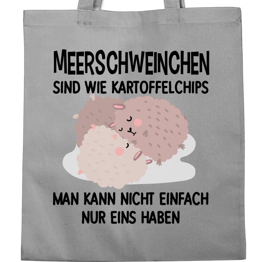 Shirtracer Lustiges Meerschweinchen Motiv: T-Shirt Turnbeutel Shirtracer