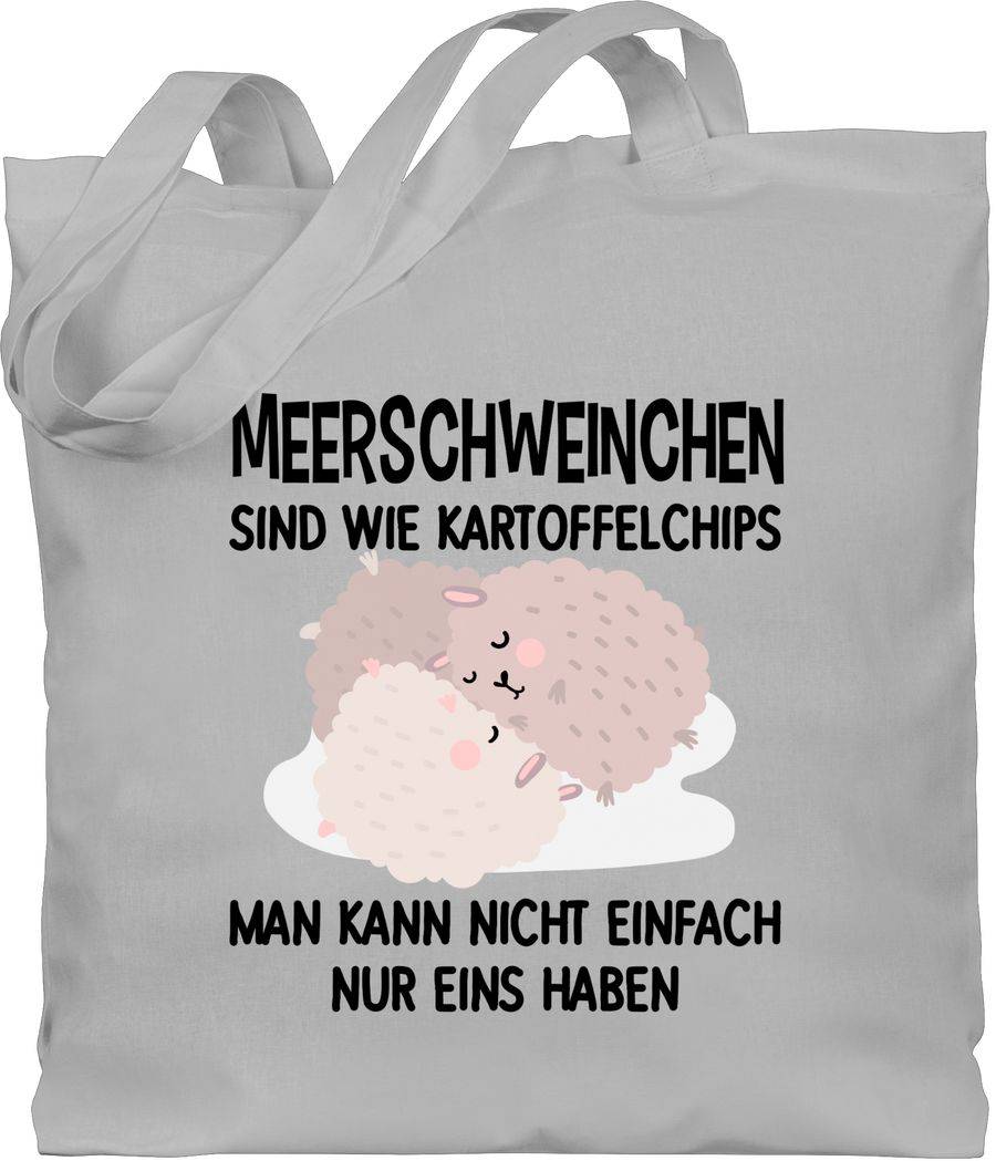 Shirtracer Lustiges Meerschweinchen Motiv: T-Shirt Turnbeutel Shirtracer