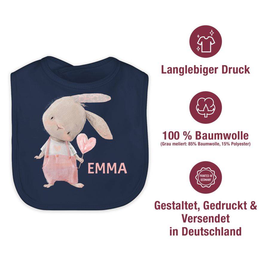 Shirtracer Mädchen Hase Rabbit Häschen Langohr Süße Hasen: T-Shirt Rucksack Shirtracer