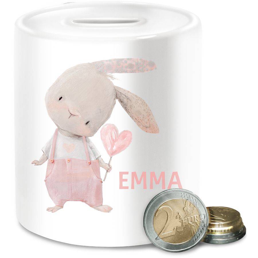 Shirtracer Mädchen Hase Rabbit Häschen Langohr Süße Hasen: T-Shirt Rucksack Shirtracer