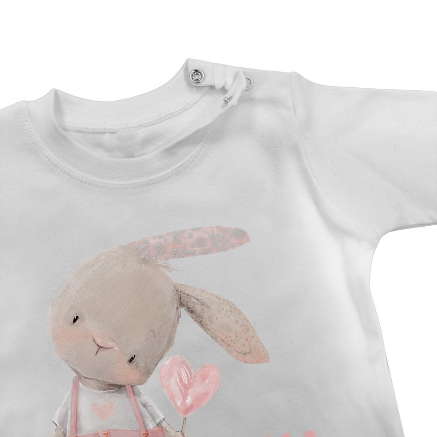 Shirtracer Mädchen Hase Rabbit Häschen Langohr Süße Hasen: T-Shirt Rucksack Shirtracer