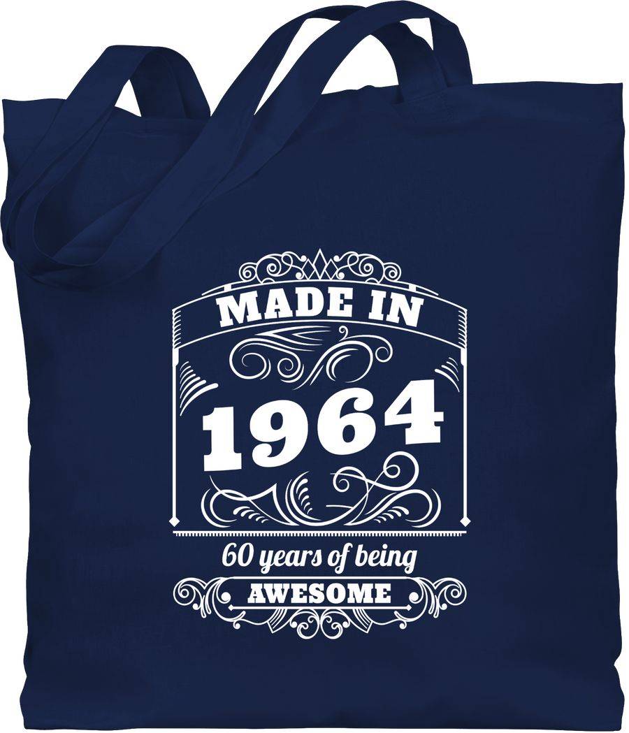 Shirtracer Made in 1964 Sixty years of being awesome: T-Shirt Turnbeutel Shirtracer