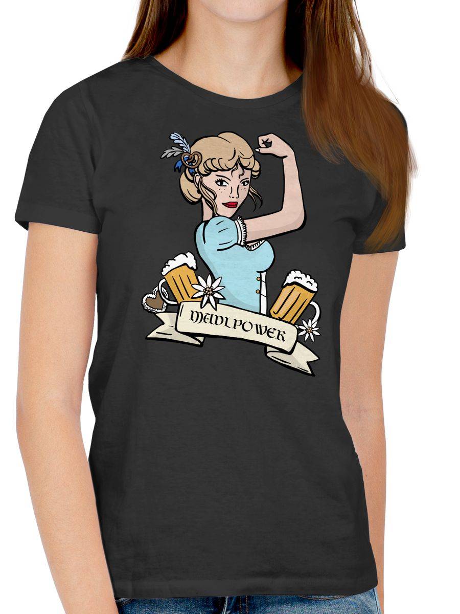 Shirtracer MadlPower Bunt: Tshirt Turnbeutel Shirtracer