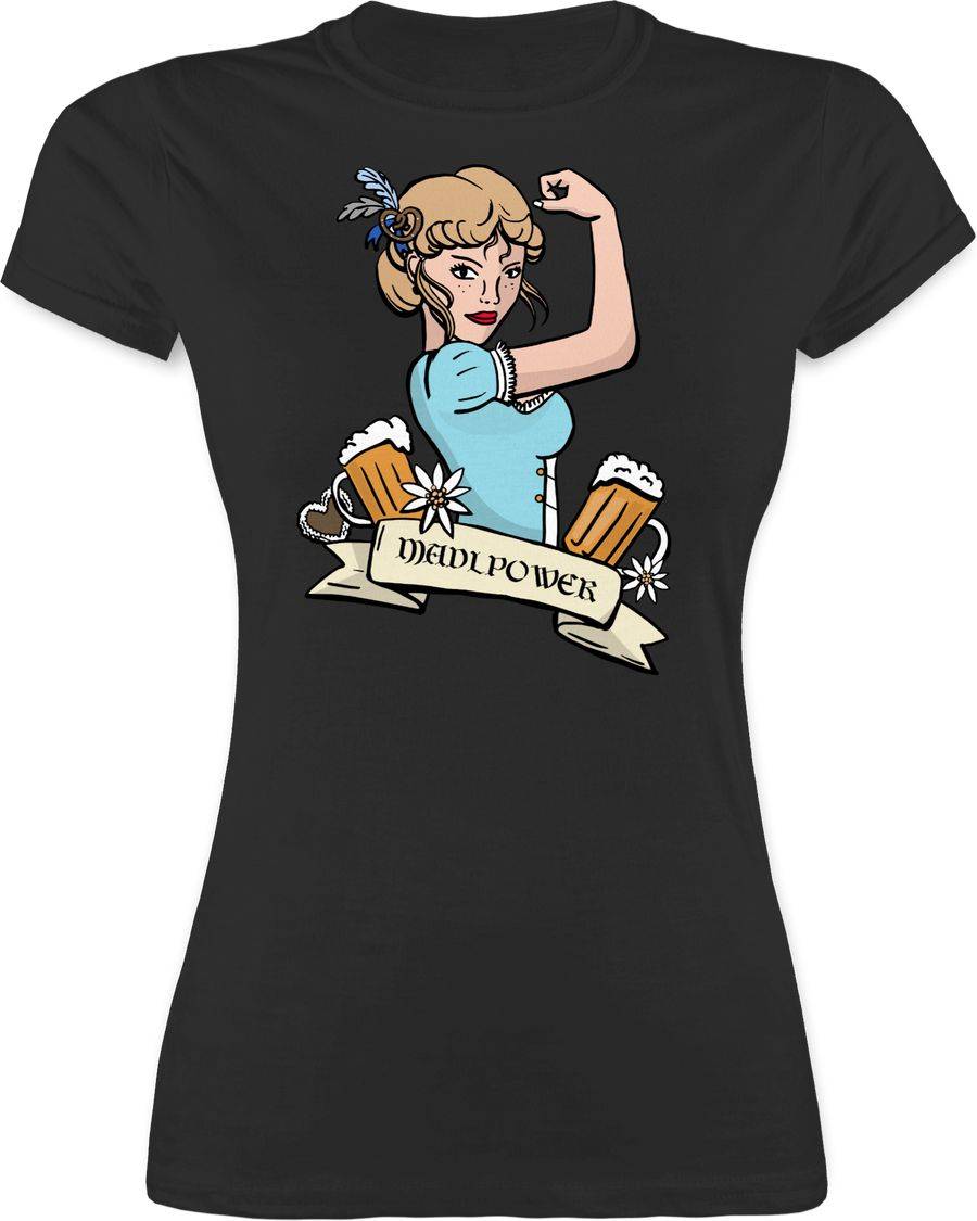 Shirtracer MadlPower bunt: Tshirt Turnbeutel Shirtracer