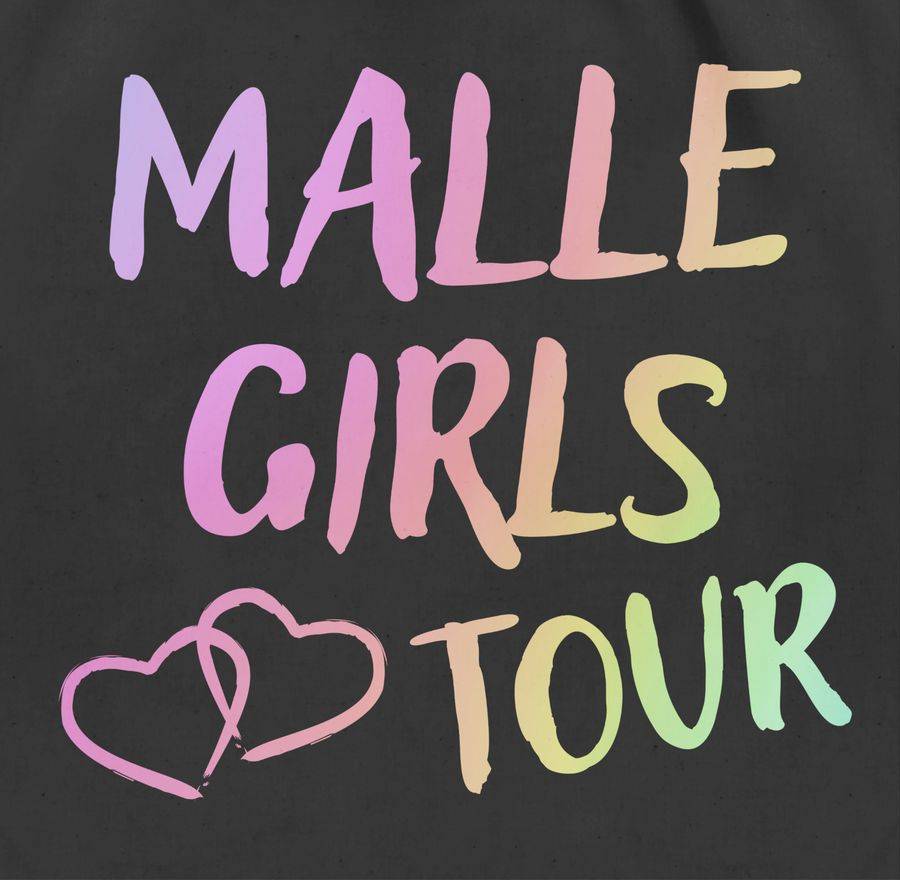 Shirtracer Malle Girls Tour Mallorca Tour Mädels Malle Party Mädchen Urlaub Shirts & Mehr Shirtracer