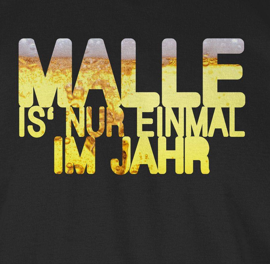Shirtracer Malle Is' Nur Einmal Im Jahr Bier: Tshirt Gym Bag Shirtracer