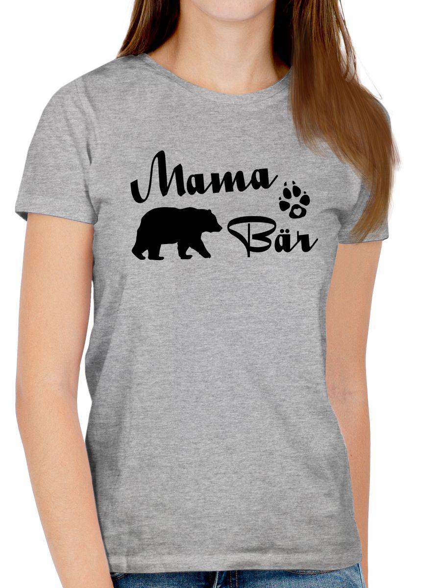 Shirtracer Mama Bär Lettering Shirts & Mehr Shirtracer