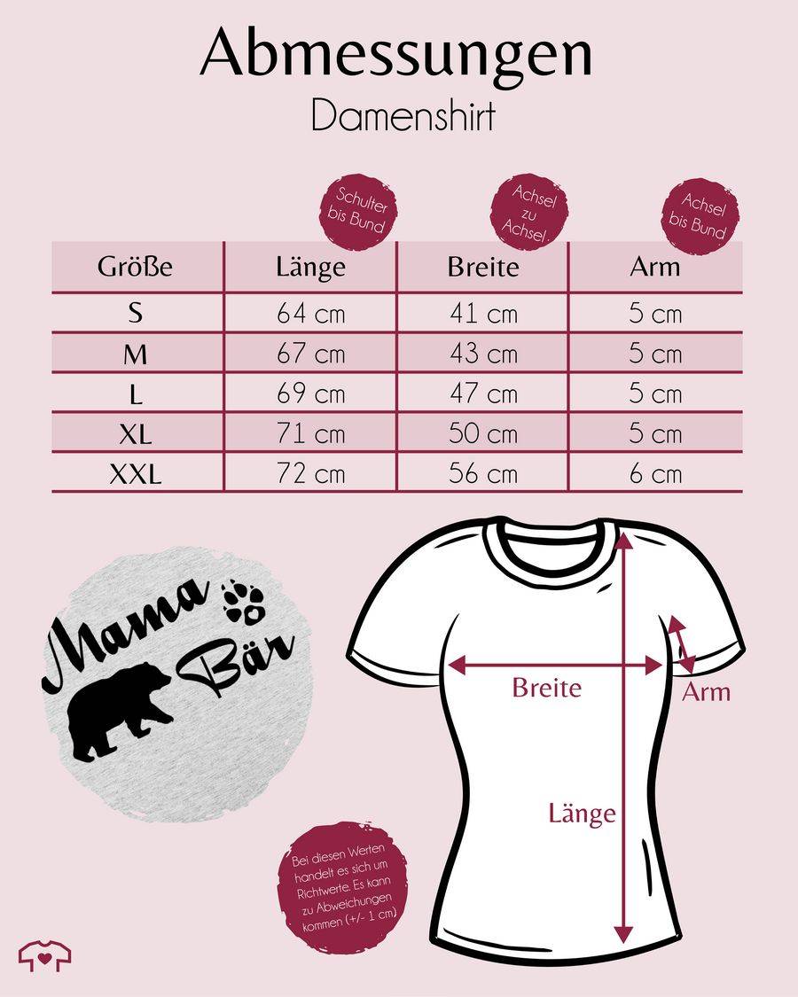 Shirtracer Mama Bär Lettering Shirts & Mehr Shirtracer