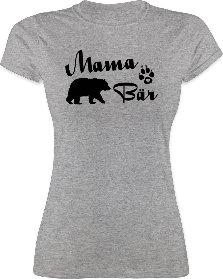 Shirtracer Mama Bär Lettering Shirts & Mehr Shirtracer