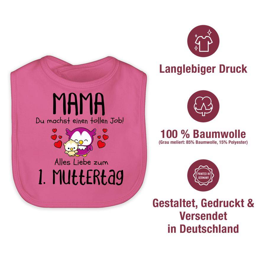 Shirtracer Mama Du Machst Einen Tollen Job Alles Liebe Zum 1. Muttertag Schwarz Shirts & Shirtracer