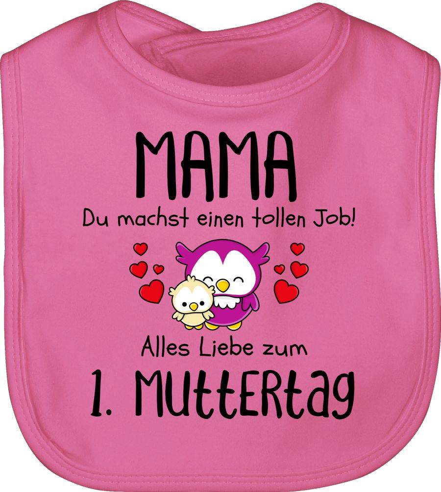 Shirtracer Mama du machst einen tollen Job alles Liebe zum 1. Muttertag schwarz Shirts & Shirtracer