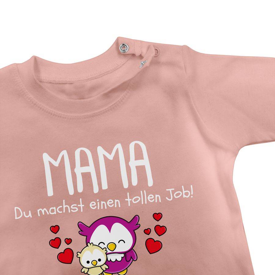 Shirtracer Mama Du Machst Einen Tollen Job Alles Liebe Zum 1. Muttertag Weiß: T-Shirt Gym B Shirtracer
