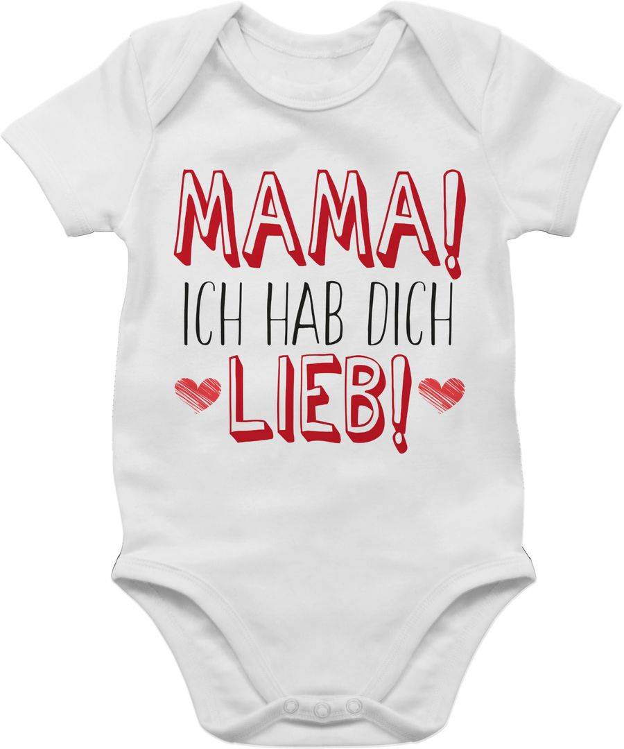 Shirtracer Mama! Ich hab dich lieb!: T-Shirt Rucksack Shirtracer