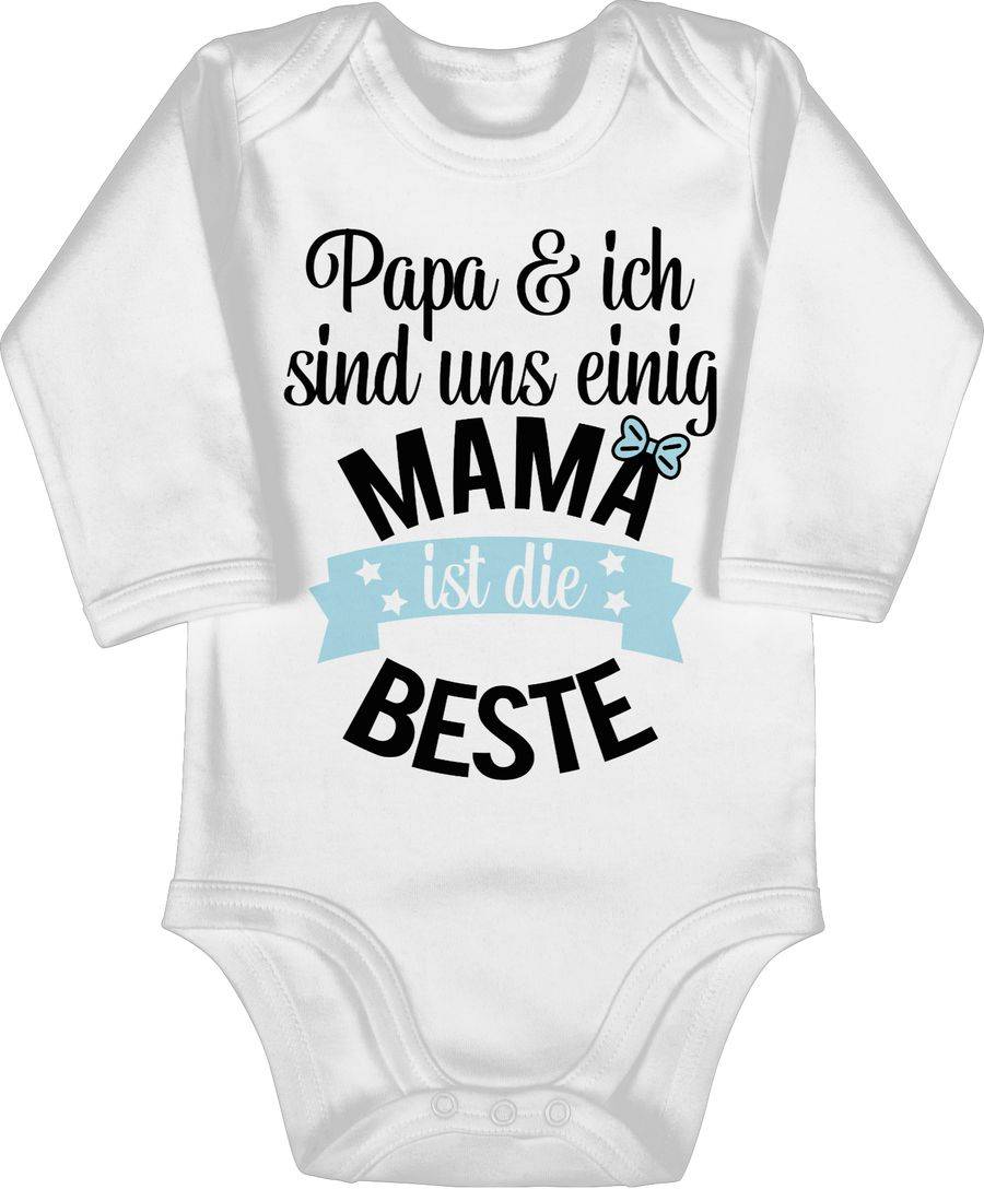 Shirtracer Mama ist die beste - blau schwarz Shirts & Mehr Shirtracer