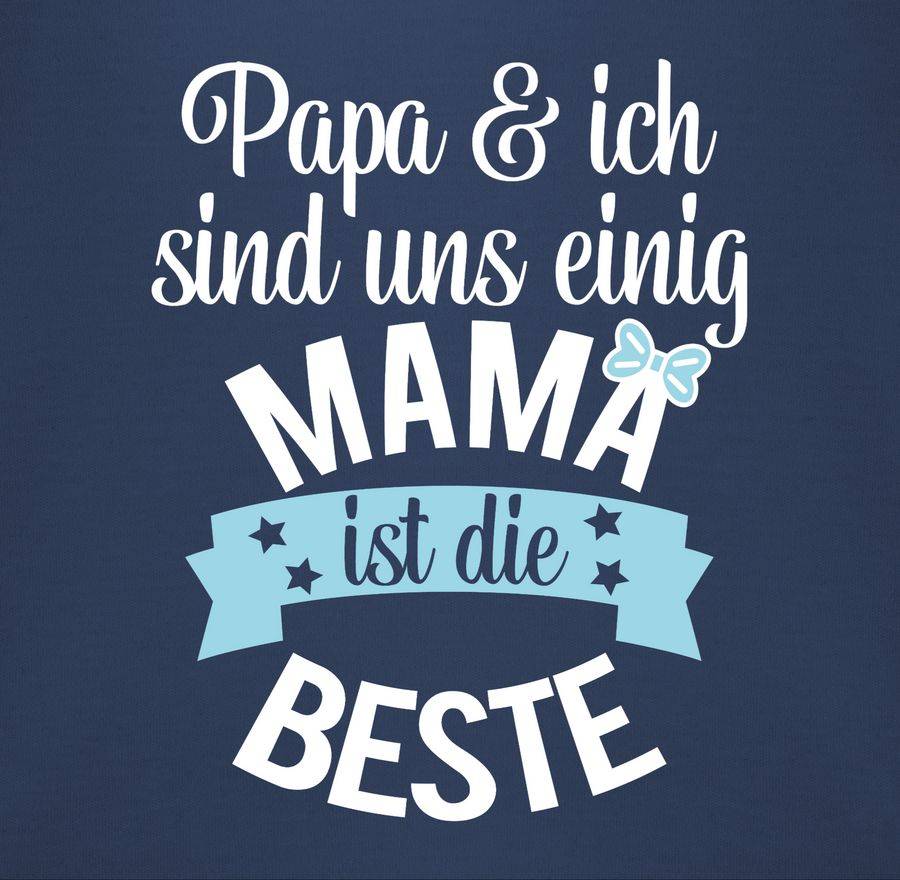 Shirtracer Mama Ist Die Beste - Blau Weiß Shirts & Mehr Shirtracer