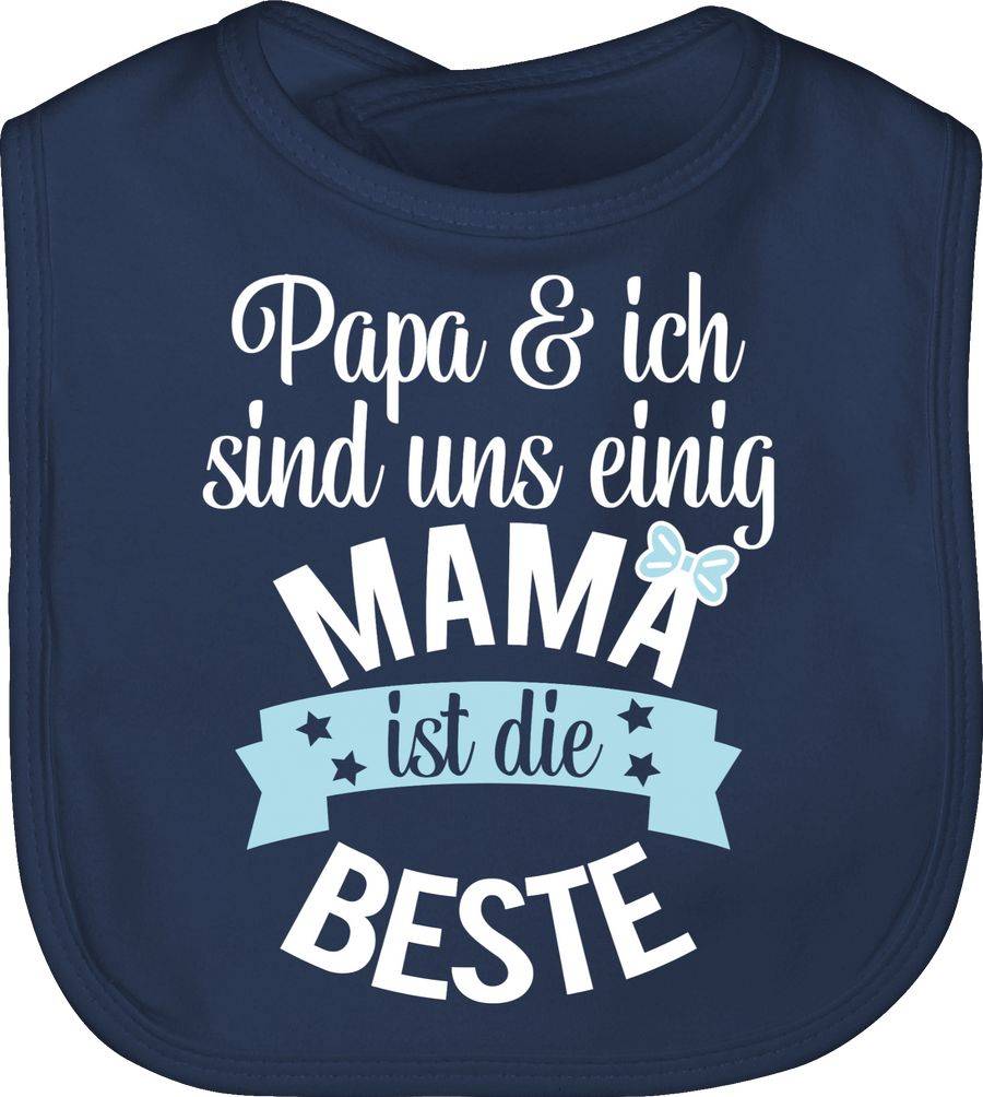 Shirtracer Mama ist die beste - blau weiß Shirts & Mehr Shirtracer