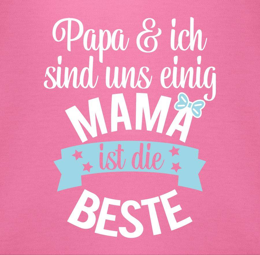 Shirtracer Mama Ist Die Beste - Blau Weiß Shirts & Mehr Shirtracer