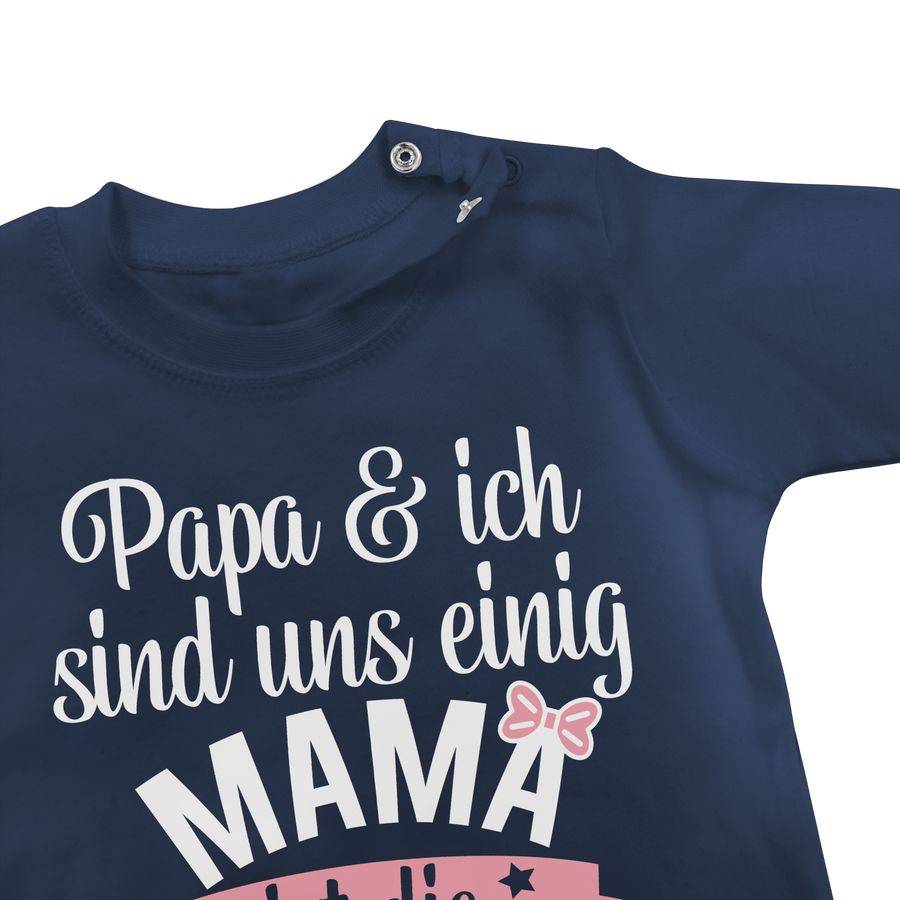 Shirtracer Mama Ist Die Beste - Rosa Weiß: T-Shirt Turnbeutel Shirtracer