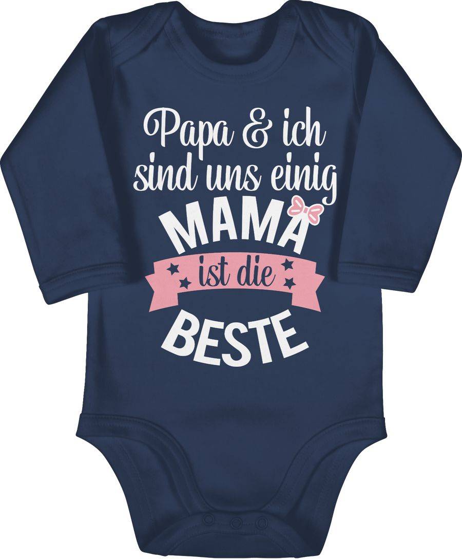 Shirtracer Mama ist die beste - rosa weiß: T-Shirt Turnbeutel Shirtracer