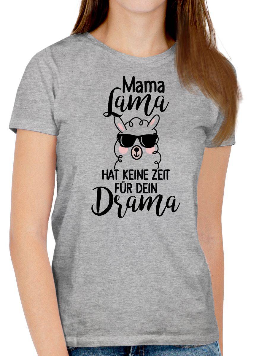 Shirtracer Mama Lama Hat Keine Zeit Für Dein Drama: T-Shirt Rucksack Shirtracer