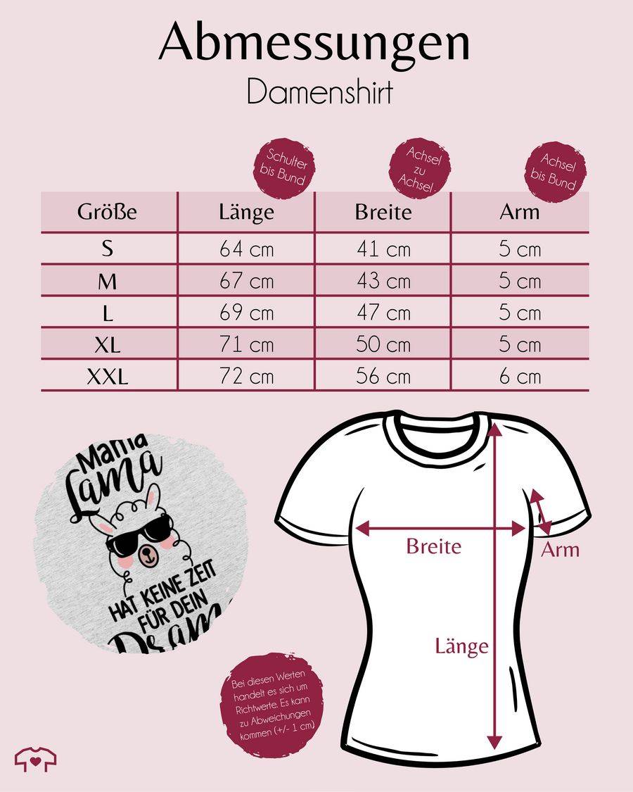 Shirtracer Mama Lama Hat Keine Zeit Für Dein Drama: T-Shirt Rucksack Shirtracer
