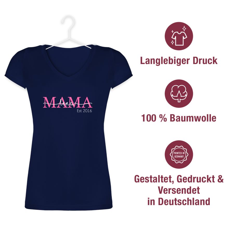 Shirtracer Mama Mom Mutti Geschenk Zum Muttertag Shirts & Mehr Shirtracer