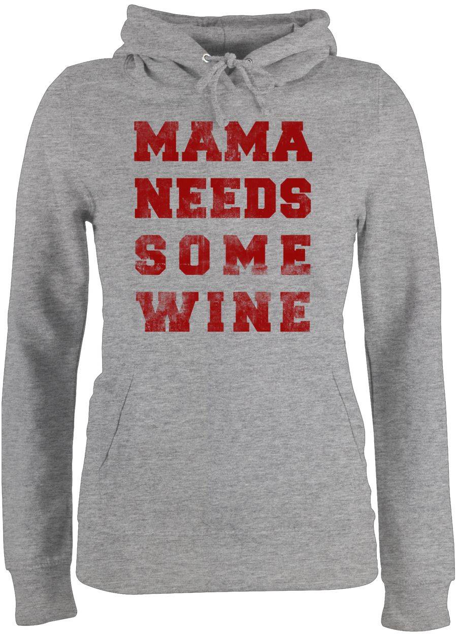 Shirtracer Mama needs some wine vintage: T-Shirt Gym Bag Shirtracer