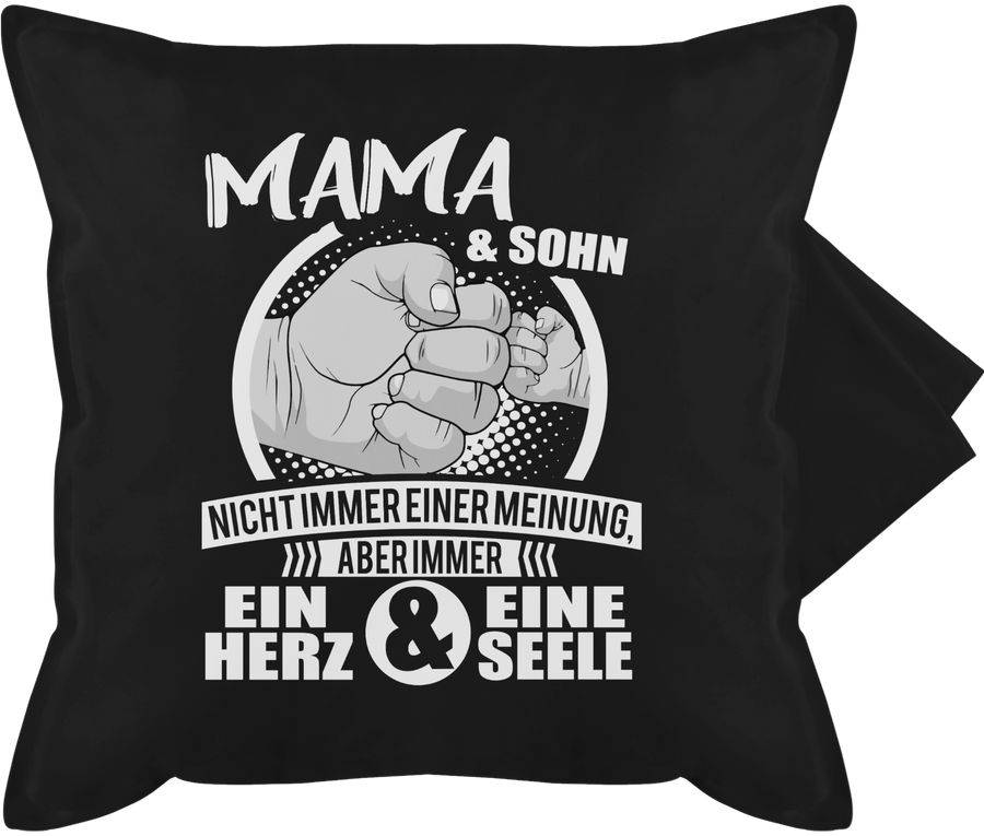 Shirtracer Mama & Sohn Immer ein Herz & eine Seele: Tshirt Turnbeutel Shirtracer