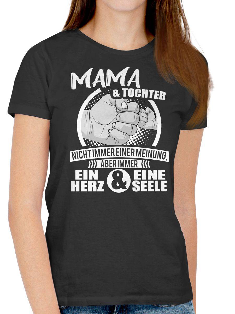 Shirtracer Mama & Tochter Immer Ein Herz & Eine Seele Shirts & Mehr Shirtracer