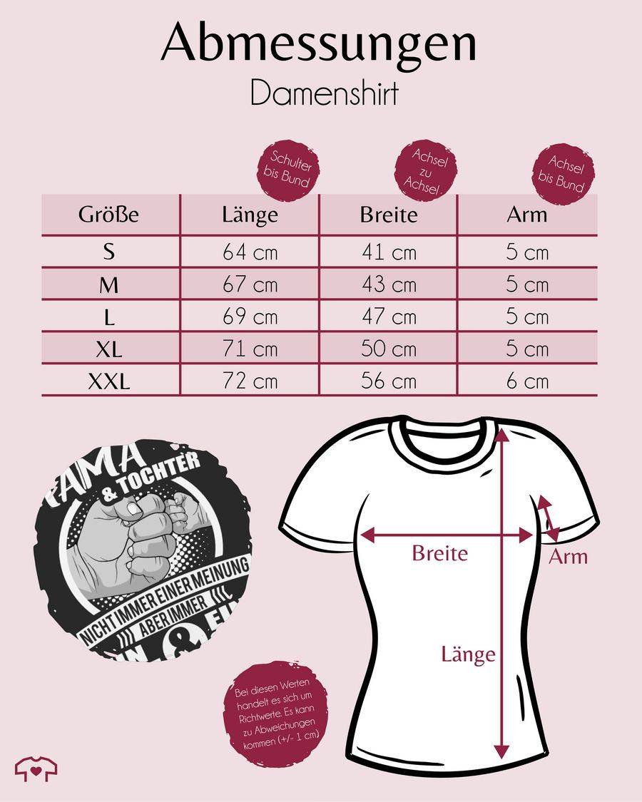 Shirtracer Mama & Tochter Immer Ein Herz & Eine Seele Shirts & Mehr Shirtracer