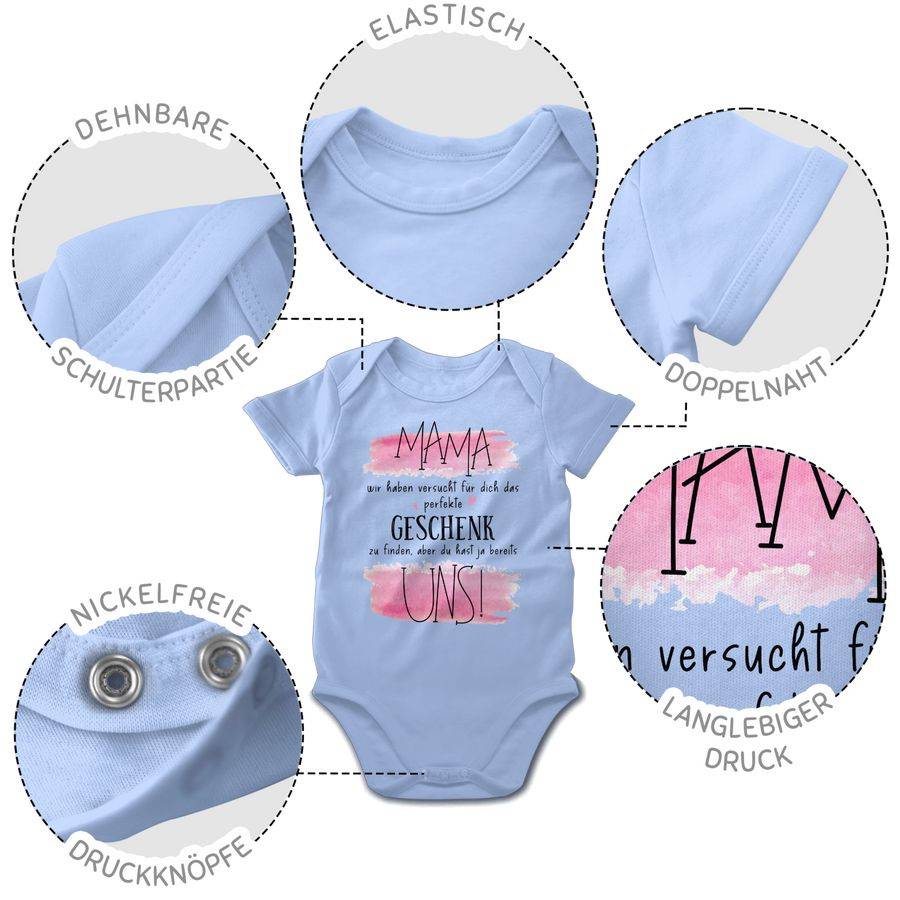Shirtracer Mama Wir Haben Versucht Für Dich Das Perfekte Geschenk Zu Finden - Geschenk Für Shirtracer