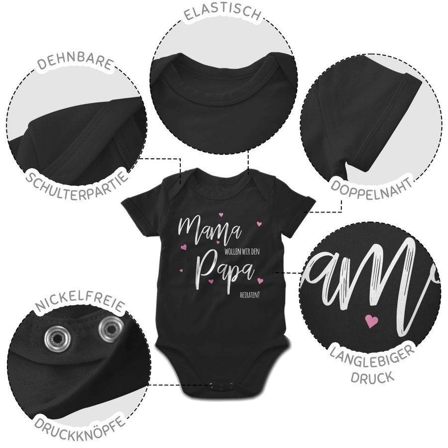 Shirtracer Mama Wollen Wir Papa Heiraten Shirts & Mehr Shirtracer