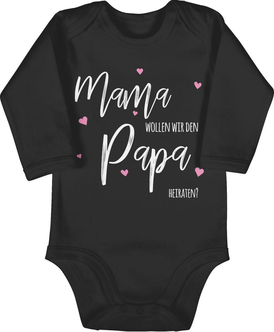 Shirtracer Mama wollen wir Papa heiraten Shirts & Mehr Shirtracer