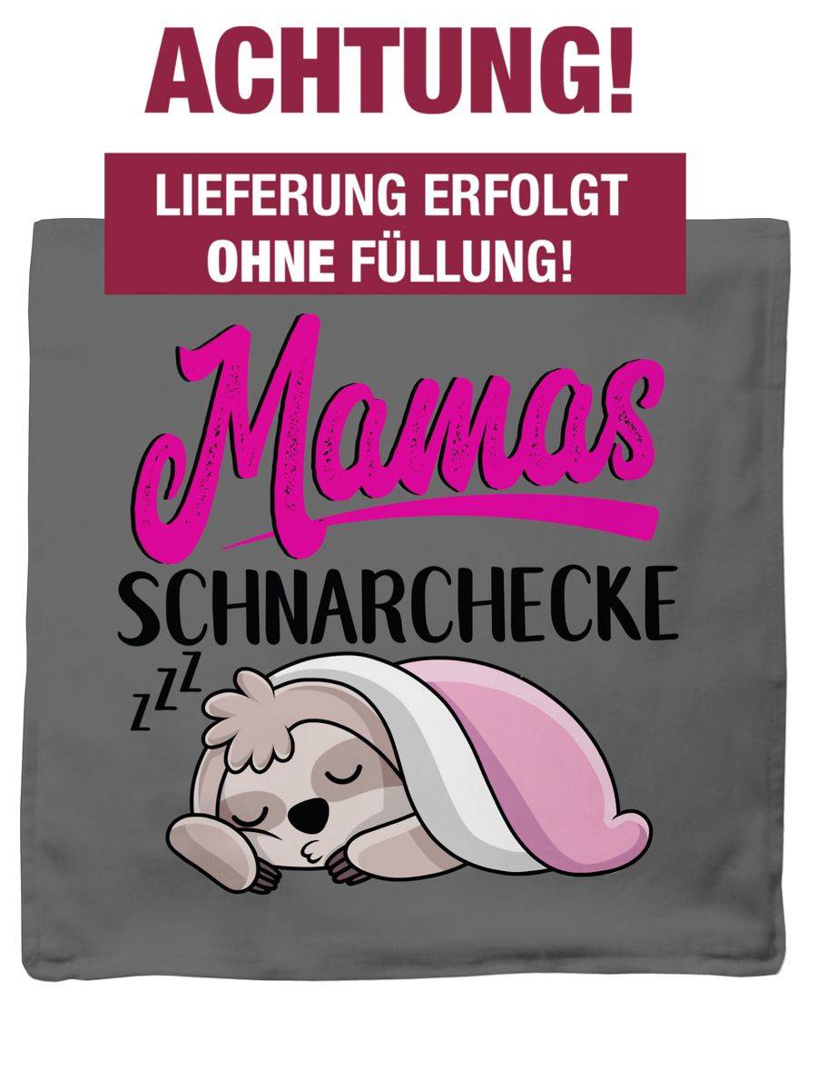 Shirtracer Mamas Schnarchecke Mit Faultier - Schwarz Shirts & Mehr Shirtracer