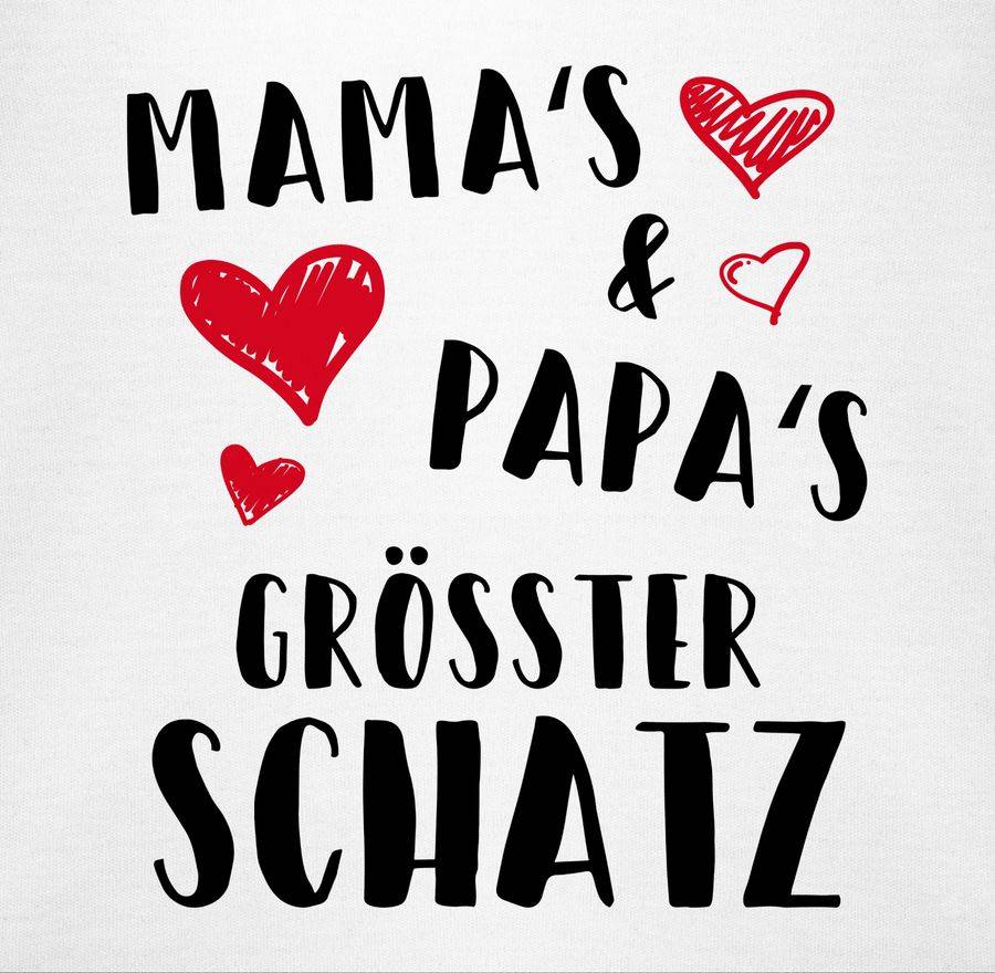 Shirtracer Mamas Und Papas Größter Schatz Shirts & Mehr Shirtracer