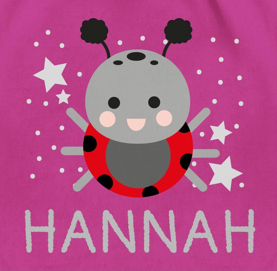 Shirtracer Marienkäfer Bild Und Dein Name: Tshirt Gym Bag Shirtracer