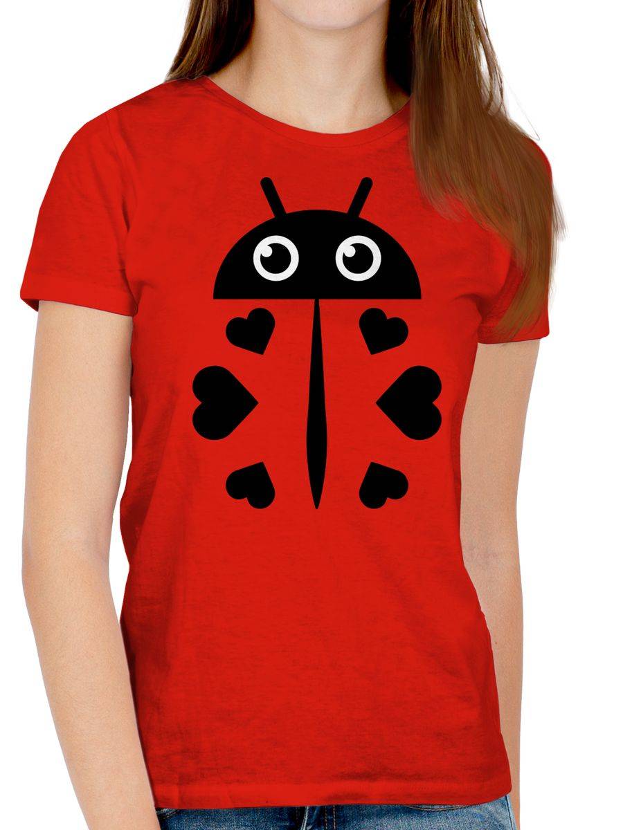 Shirtracer Marienkäfer Kostüm: T-Shirt Gym Bag Shirtracer