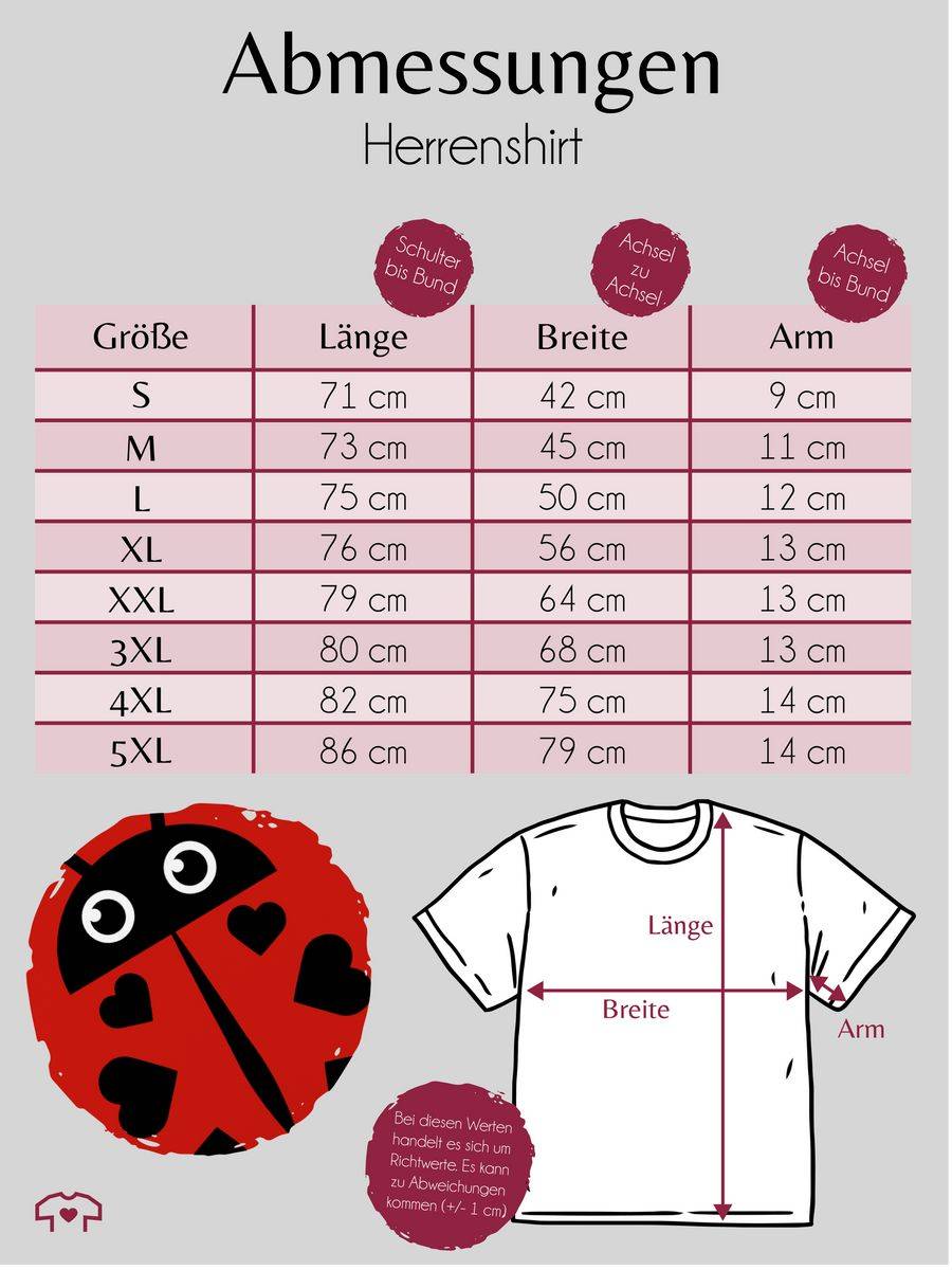 Shirtracer Marienkäfer Kostüm: T-Shirt Gym Bag Shirtracer