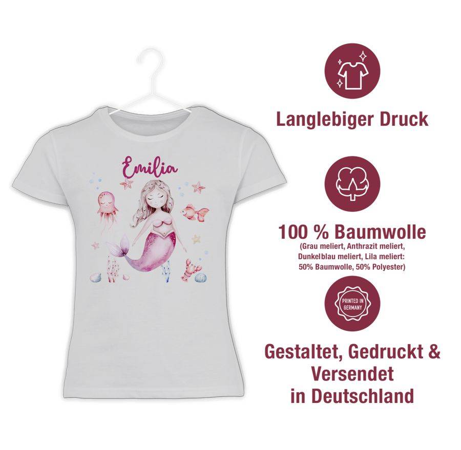 Shirtracer Meerjungfrau Nymphe Nixe Shirts & Mehr Shirtracer