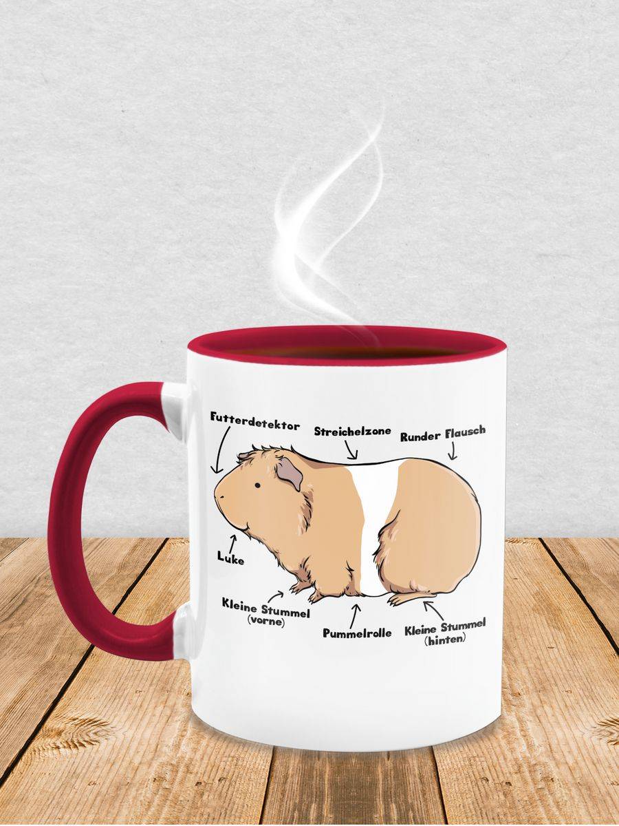 Shirtracer Meerschwein Anatomie: Tshirt Turnbeutel Shirtracer