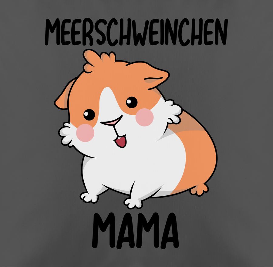 Shirtracer Meerschweinchen Mama: Tshirt Turnbeutel Shirtracer