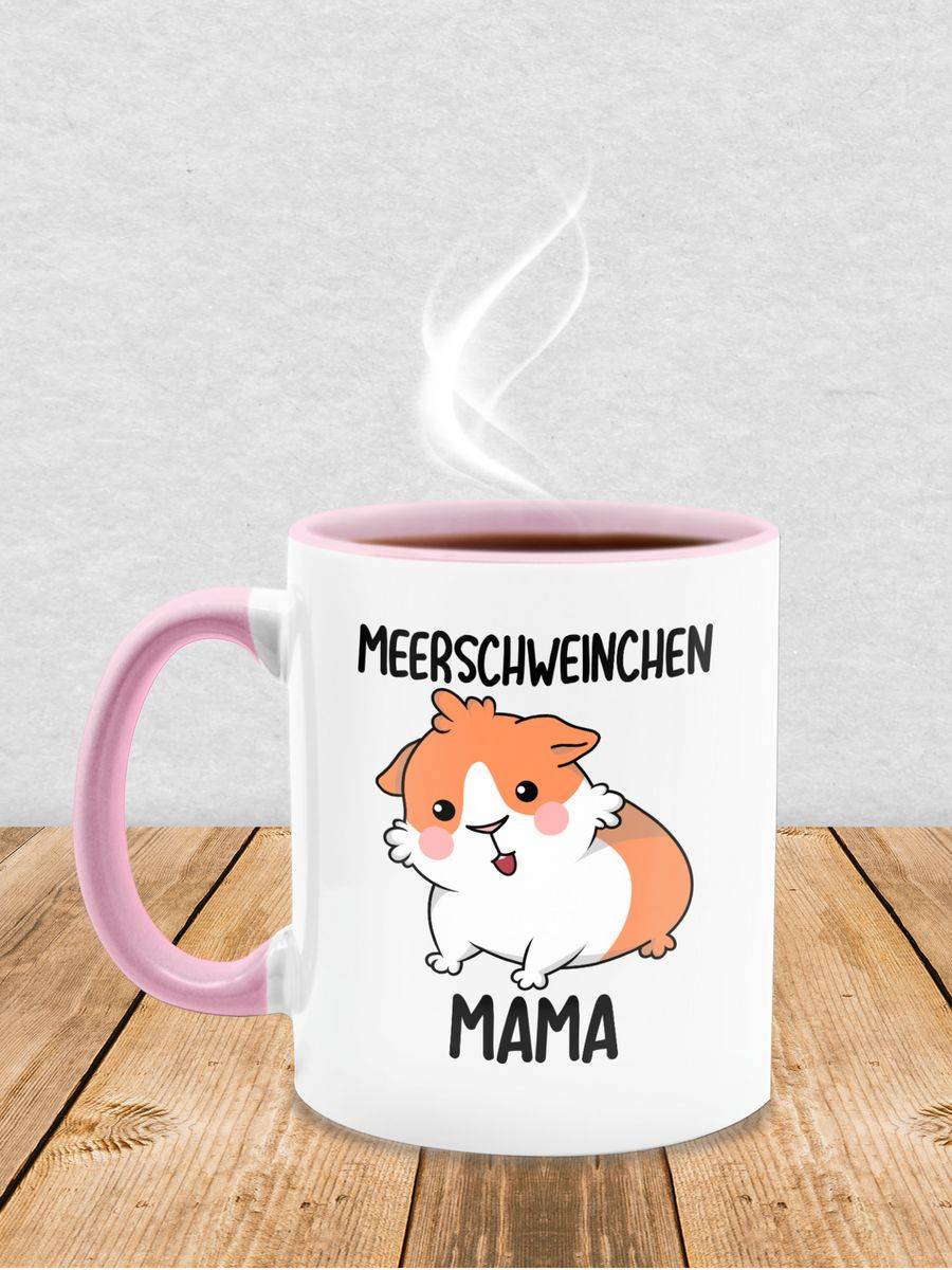 Shirtracer Meerschweinchen Mama: Tshirt Turnbeutel Shirtracer