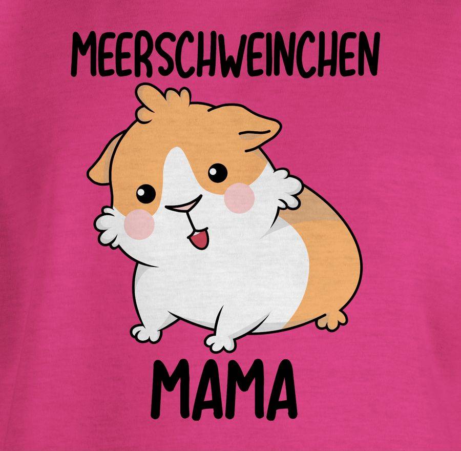 Shirtracer Meerschweinchen Mama: Tshirt Turnbeutel Shirtracer