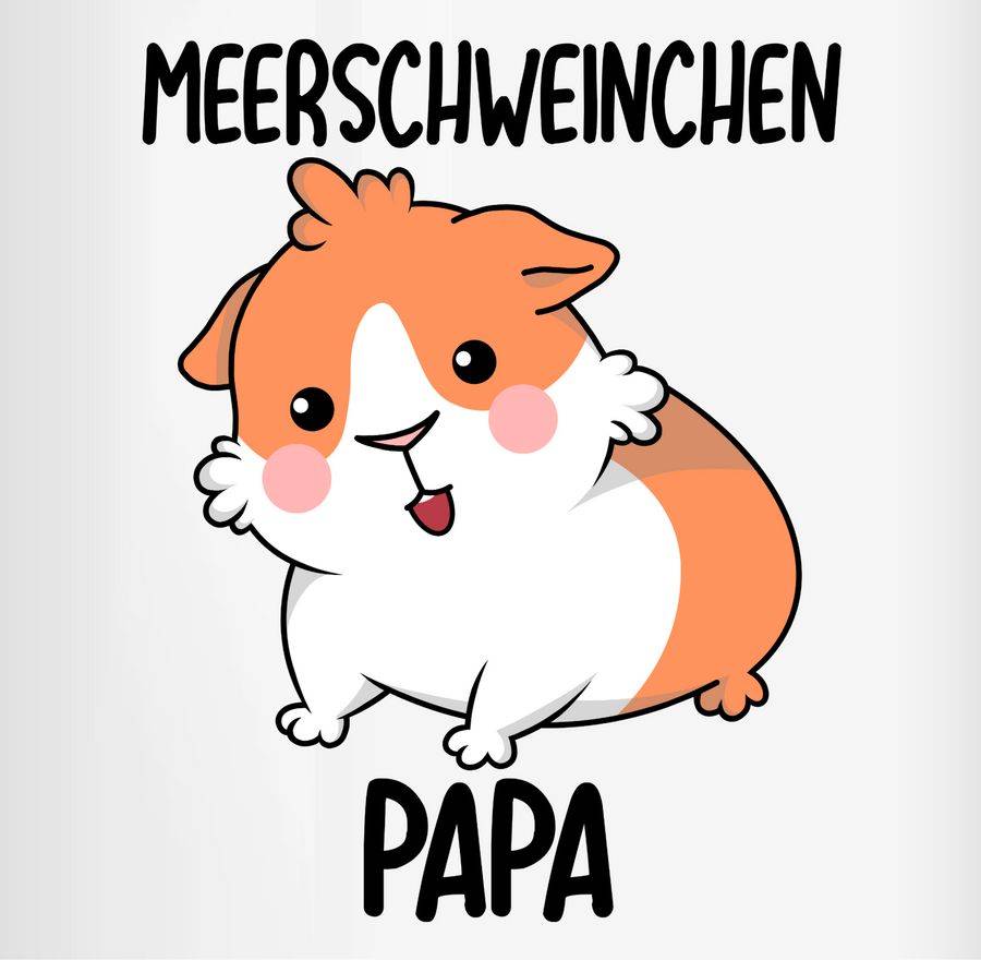 Shirtracer Meerschweinchen Papa: T-Shirt Rucksack Shirtracer