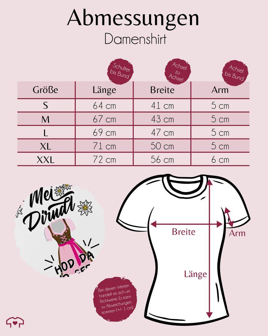 Shirtracer Mei Dirndl Hod Da Hund Gfressn - Schwarz Shirts & Mehr Shirtracer