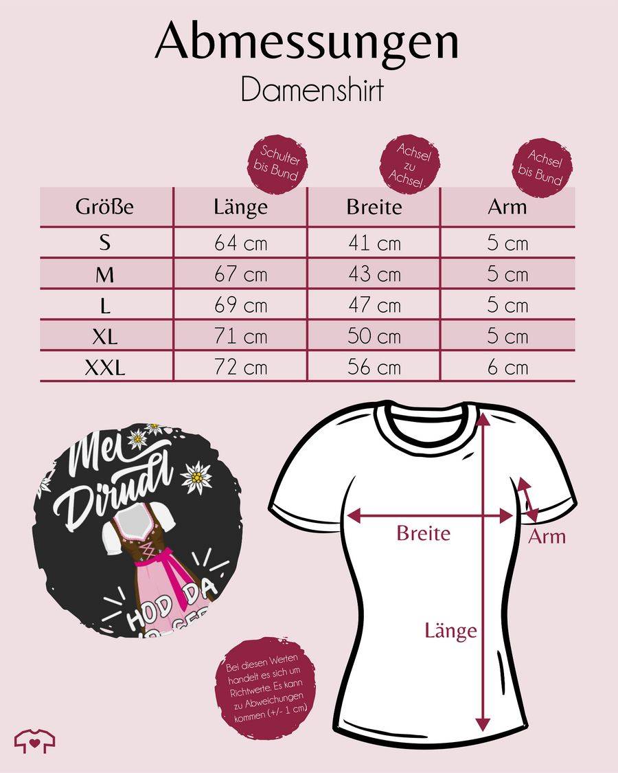 Shirtracer Mei Dirndl Hod Da Hund Gfressn Shirts & Mehr Shirtracer