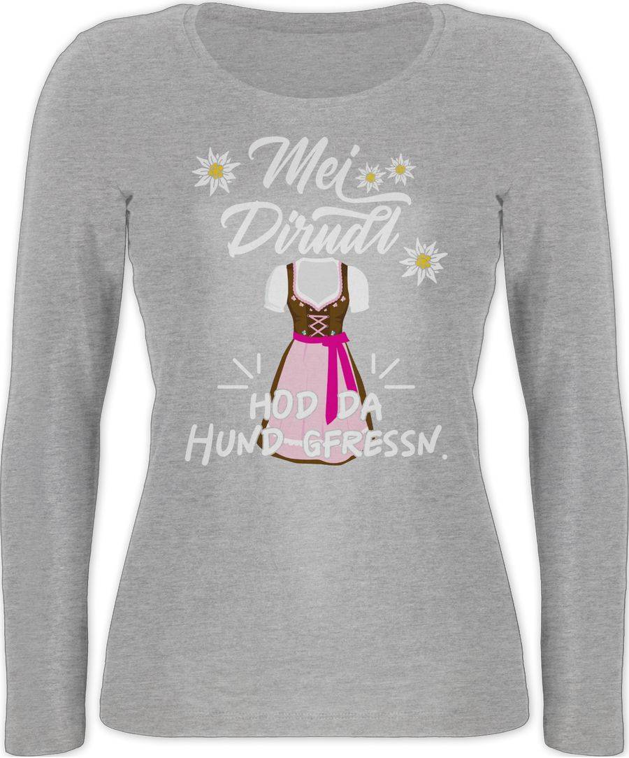 Shirtracer Mei Dirndl hod da Hund gfressn Shirts & Mehr Shirtracer