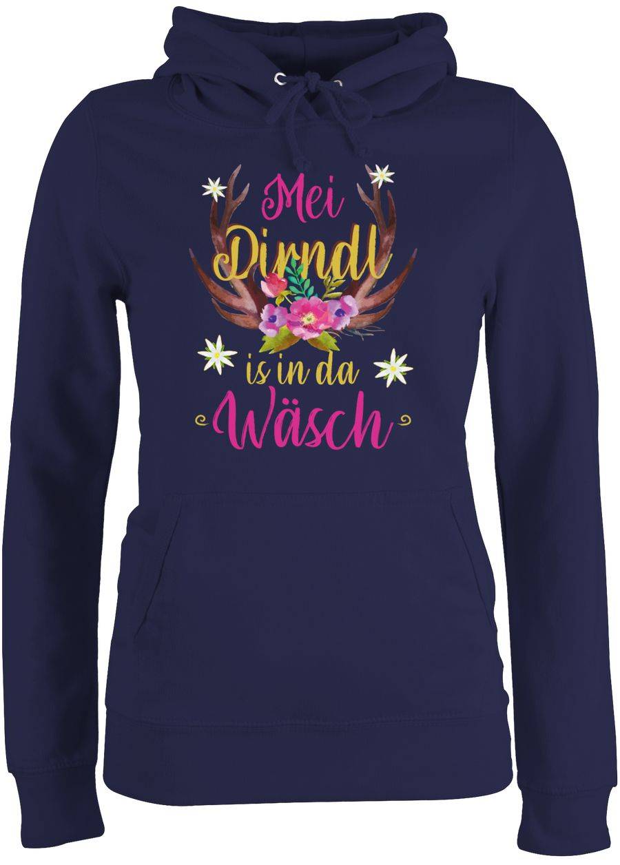 Shirtracer Mei Dirndl is in da Wäsch - Hirschgeweih Shirts & Mehr Shirtracer